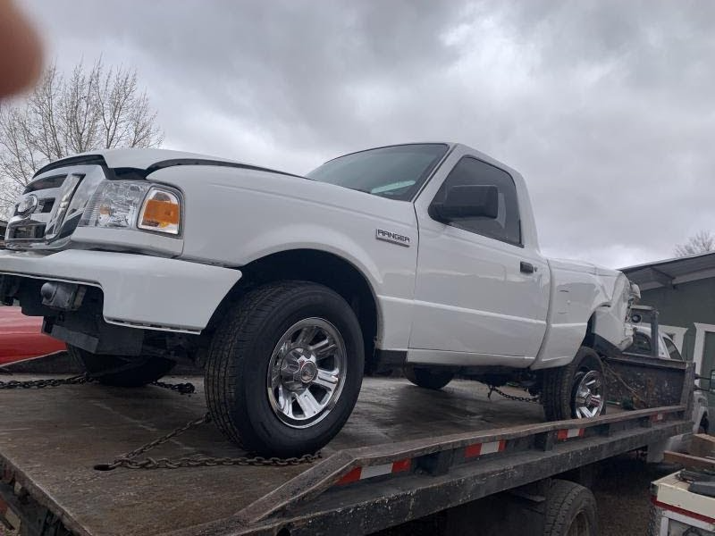 2008 FORD RANGER Used Door Front manual, LH - Color Blue