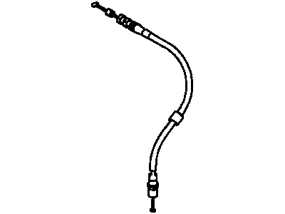 2002 TOYOTA AVALON Throttle Cable assembly  35520-41010