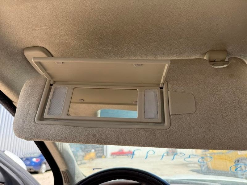 2014 Jaguar - XJL Used  Sunvisor LH Driver  (illuminated), LH, cloth Beige