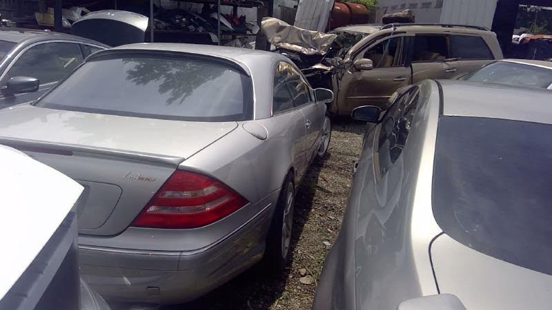 2001  Mercedes CL Class 215 Type, CL500   Used  Glass, Back