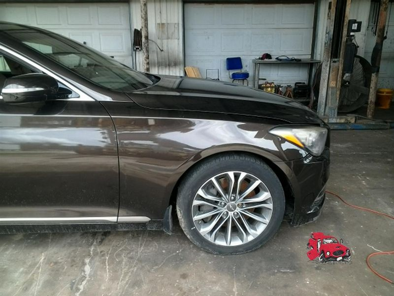 2015 HYUNDAI GENESIS Used Mirror Door LH And RH - Power, Sdn, blind spot detection, LH  And Power, Sdn, blind spot detection, RH  - Color Brown
