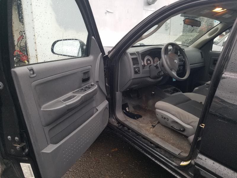 2005 DODGE DAKOTA Used Interior Trim Panel Door (Front) -  Front Left Inner; SLT; Crew Cab & Ext Cab; SLT slate gray