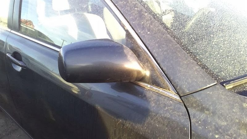 2010 TOYOTA CAMRY Used Mirror Door Used Power, non-heated, RH, North America built -Color  Dark Gray