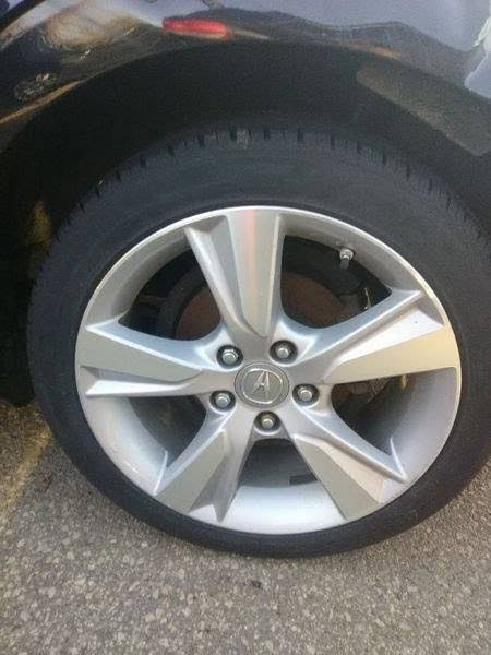 2015 Acura ILX Used Wheel 17x7, 5 spoke (silver)