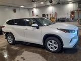 2021  Toyota Highlander Used Door Front Passenger  w/o laminated glass; RH (Color White )
