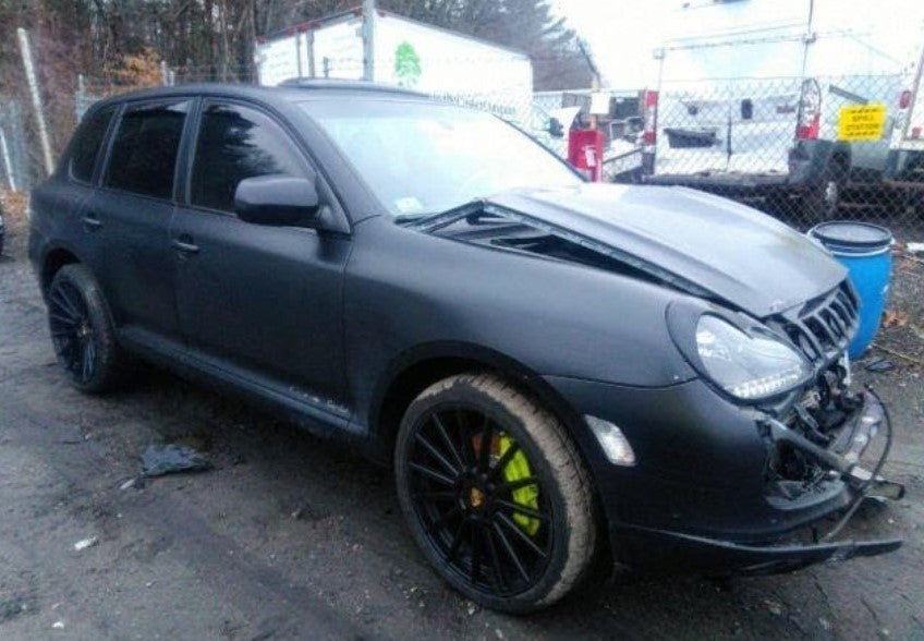 2006 PORSCHE CAYENNE Used Brake Rotor/Drum Front - 14.49" diameter (opt I1LH), (red painted calipers), LH  &  RH