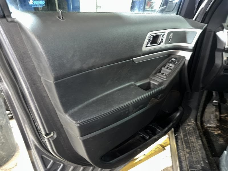 2013 FORD EXPLORER Used Interior Trim Panel Door (Front) Explorer; Front Left Inner; XLT; XLT charcoal (Black)
