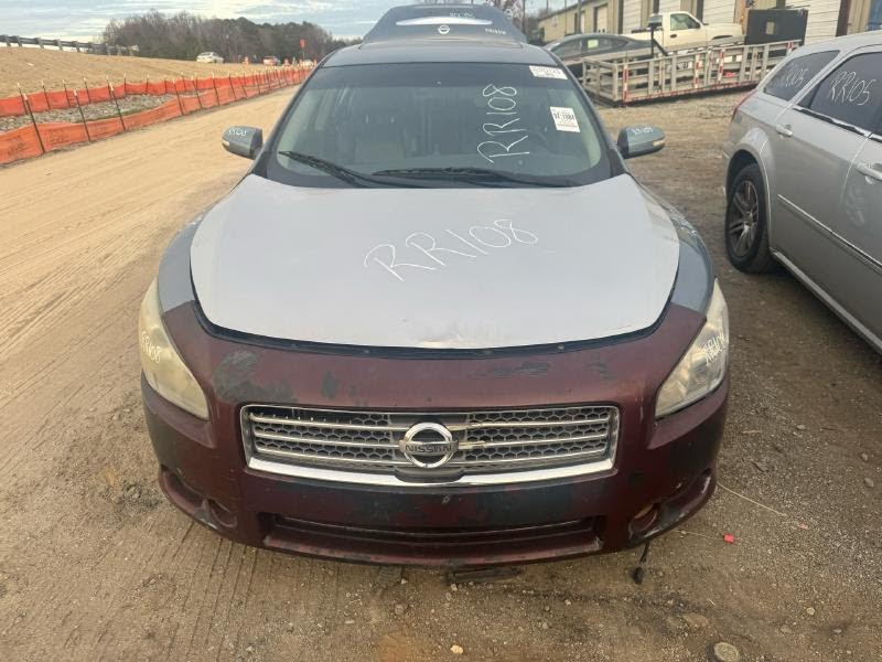 2012 NISSAN MAXIMA Used Mirror Door  - Power, LED turn indicators, w/o automatic reverse tilt; non-heated, RH -Color - Burgundy