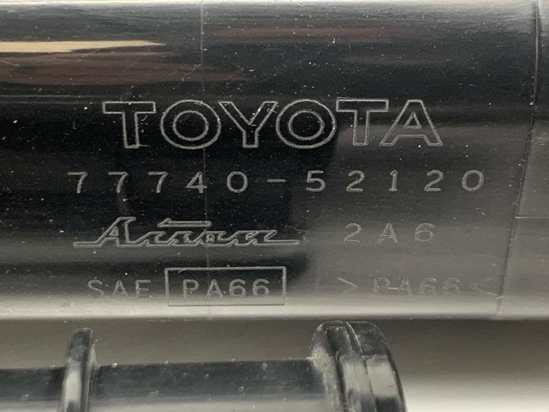 2015 TOYOTA PRIUS Used Vapor Canister   - Prius C; Four, One, Three & Two  - P/N 77740-52120