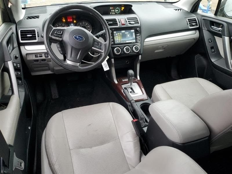 2016 SUBARU FORESTER Used Lower Seat  Cushion Only   - leather, manual, (RH)