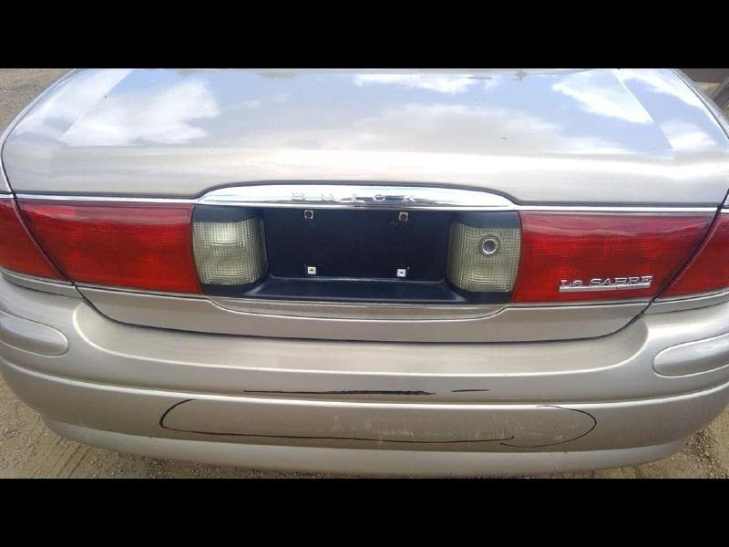2004 BUICK LESABRE Used Tail Light lid mounted, deluxe trim (opt B57) RH