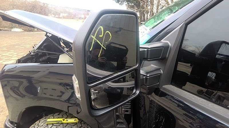 2024 FORD TRUCK-F250 SUPER DUTY Used Mirror Door  manual folding, 360 view mono vision, LH