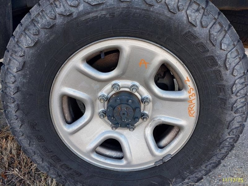 2016 DODGE TRUCK-3500 Used Wheel Pickup, SRW, 18x8, steel, (5 spoke), painted (opt WBN)