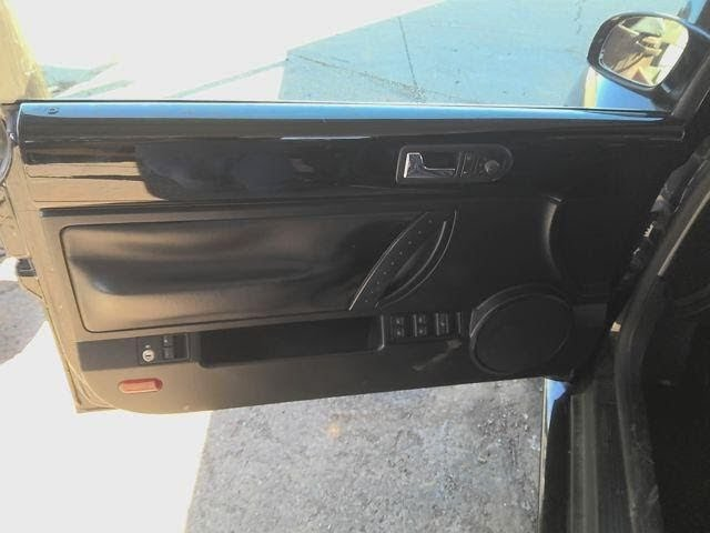 2007 VOLKSWAGEN BEETLE/BUG Used Interior Trim Panel Door (Front) -  Front Left Inner; Conv; leatherette Color - black