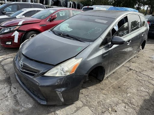 2012 TOYOTA PRIUS V Used BRAKE BOOSTER AND MASTER CYLINDER OEM #47050-47110