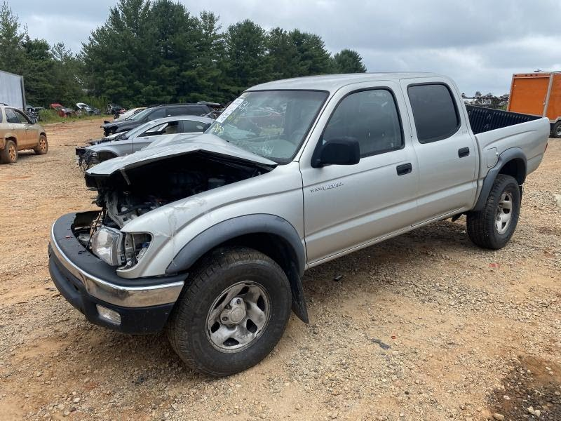 2004 TOYOTA TACOMA Used Door Front And Door Rear - (Crew Cab, 4 Dr), LH, electric windows (Silver) #1C8