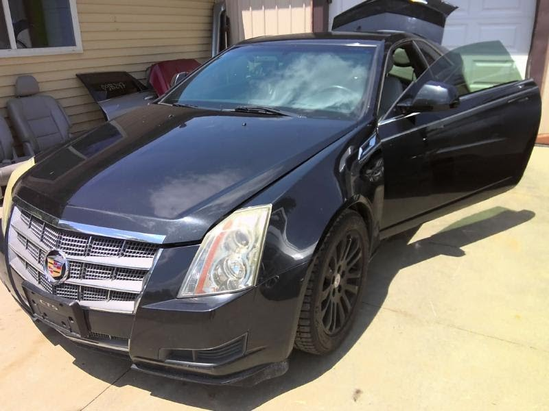 2011 CADILLAC CTS Used Bumper Assy (Rear) includes cover- Cpe, Base