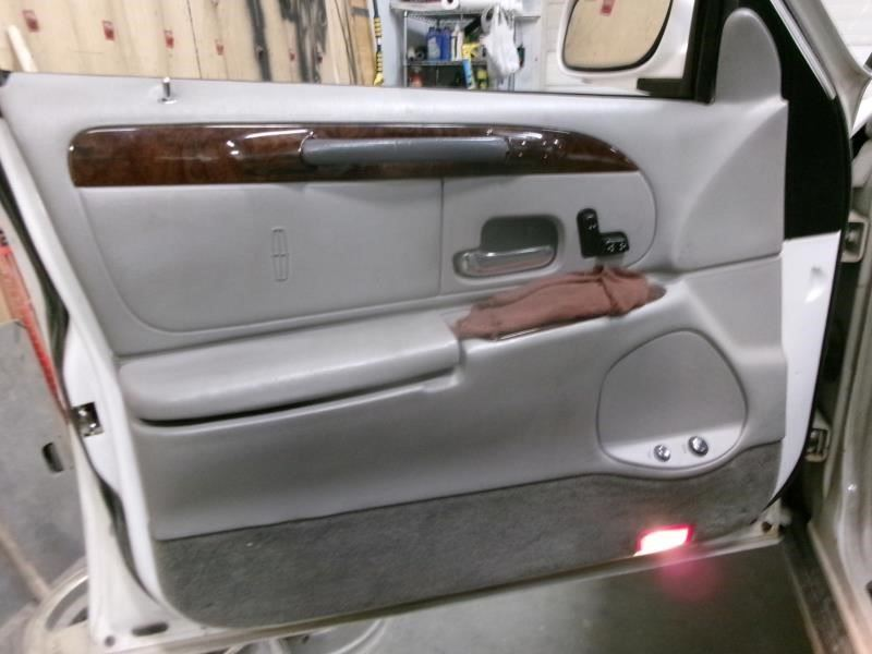 2002 LINCOLN OTHER - TOWN CAR Used Interior Trim Panel Door (Front) Front Left Inner; Cartier & Cartier L; Cartier