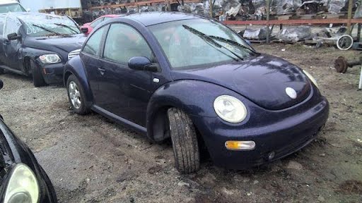 2001 - VOLKSWAGEN BEETLE/BUG - Used - Seat Belt Front - (Htbk), (bucket seat), driver, buckle, (reminder), warning lamp and chime, opt 9P5