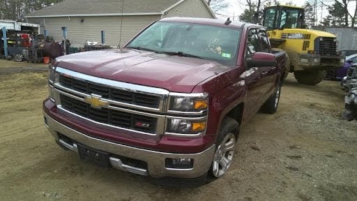 2016-CHEVY TRUCK-SILVERADO 1500-Mirror Door-Power, w/o turn signals; (opt DL8), body colored, LH (Burgundy #U405Y)