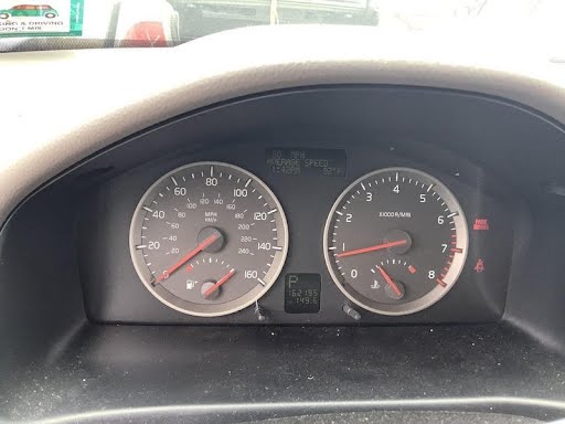 2004 - VOLVO 40 SERIES - Used - Speedometer (see also Instr. Cluster) - (cluster), 5 cylinder (VIN MS, 4th and 5th digit), MPH