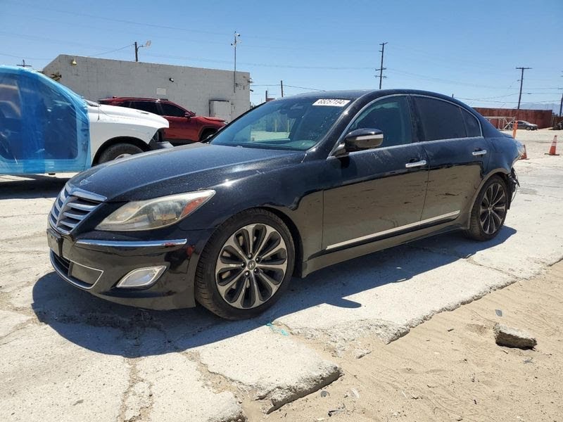 2010 HYUNDAI GENESIS Used Window Switch (Front Door) (electric windows), Sdn, LH