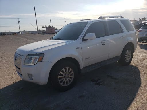 2008 FORD ESCAPE Used Sunvisor illumination, from 12/04/07, LH 05/08 GREY