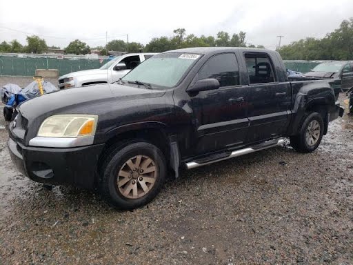 2008 - MITSUBISHI RAIDER - Used - Bumper Assy (Front) includes cover - fog lamps, (painted)