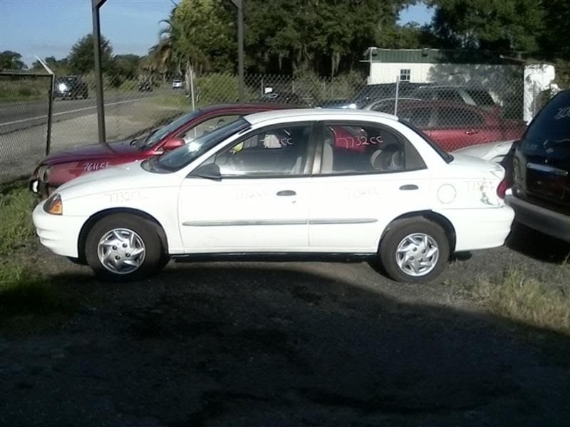 2000 CHEVY METRO USED Wheel 13x4-1/2, 2 Dr, LSi - Quantity: 4 nos