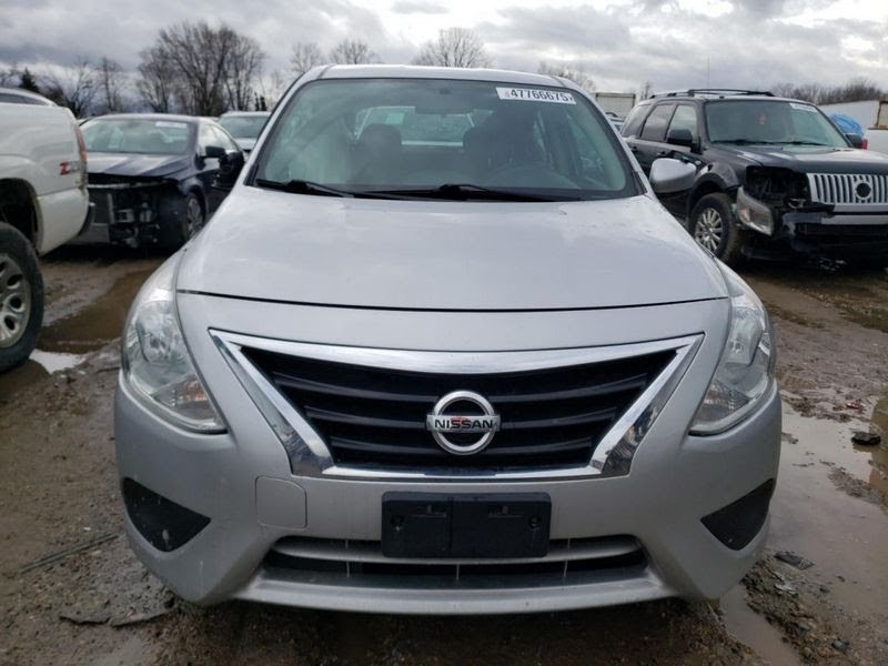 2019-NISSAN VERSA-Bumper Assy (Front) includes cover-Sedan, w/o fog lamps