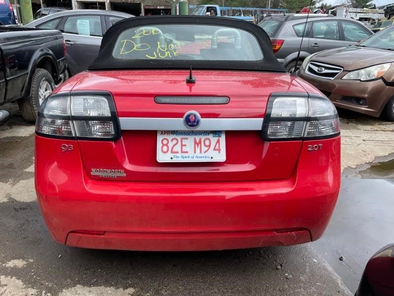 2008 - SAAB 9-3 (1999 UP) - Used - Tail Light - Conv, lid mounted, RH