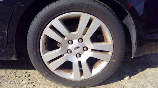 2007 - FORD FUSION - Used - Wheel - 17x7, (5 split spokes), painted argent