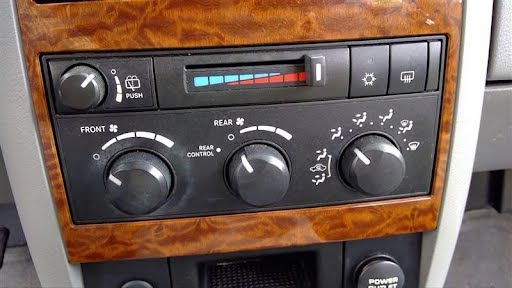 2006-DODGE DURANGO-front control, manual, rear heat and AC