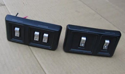 1989 - DODGE TRUCK-250 SERIES (1981-1993) - used - Window Switch (Front Door) - POWER WINDOW DOOR LOCK SWITCHES - LH & RH