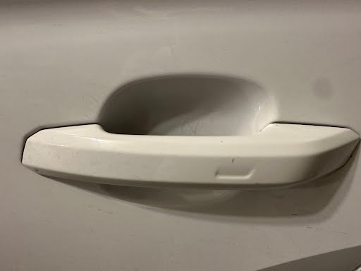 2018 AUDI Q5 USED Door Handle Outside (White cover), front, LH