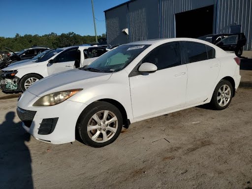 2012 MAZDA 3 Used Headlight Assembly  xenon (HID), blue projector bezel (with SKYACTIV package), w/o adaptive headlamps; running lamp, LH & RH