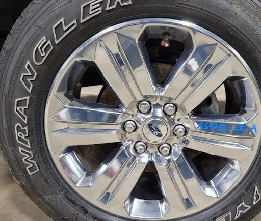 2018-FORD TRUCK-F150-Wheel-20x8-1/2, 6 spoke, chrome