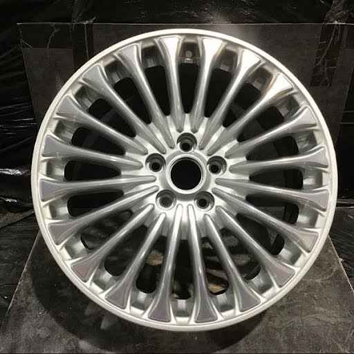 2013 - FORD FUSION - Used - Wheel - 18x8, (aluminum), 20 spoke, polished face (gray painted pockets