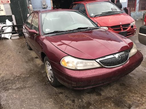 1998 MERCURY MYSTIQUE Used Latch Front Door Front Left; w/power locks