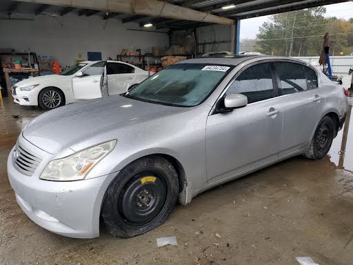 2007-INFINITI G35-Door Handle Outside-(assembly), Sdn, front (painted), LH- P/n-80640-JU66A - Silver