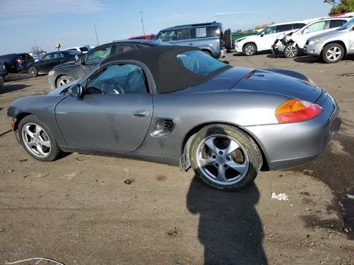 2002 - PORSCHE BOXSTER - Used - Mirror Door - Power, w/o driver seat control; LH, flat mirror glass