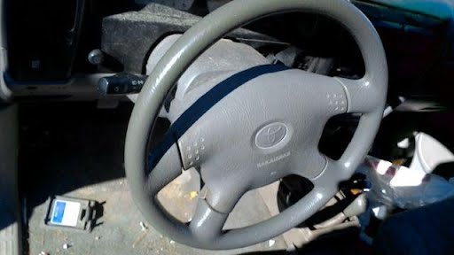 2001 - TOYOTA TACOMA - Used - Steering Wheel -  w/o cruise control charcoal