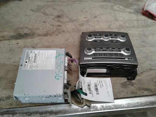 2014-NISSAN MAXIMA-Radio/CD (see also A/C Control or TV Screen)-receiver, navigation, (AM-FM-stereo single disc CD)