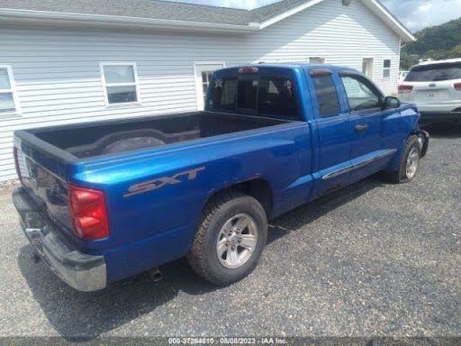 2006 DODGE DAKOTA Used Glass Rear Door Passenger - ST Extended Cab Pickup 4-Door , 3.7L . V6