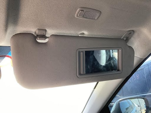 2016-HYUNDAI ELANTRA-Sunvisor-Sedan, w/o sunroof; extension, RH (Grey)