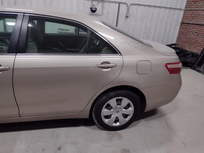 2007 TOYOTA CAMRY Used Door Rear (side of vehicle) Driver  DESERT SAND MICA