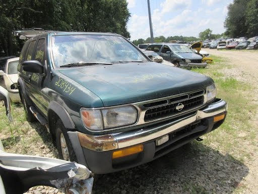 1999 - NISSAN PATHFINDER - Used - Headlight Assembly -  thru 11/98 Right , Park Lamp-Turn Signal, thru 11/98, fender mounted, chrome Right - Corner Light RH - 26010-0W026- 26010-26010-0W025 , 26110-0W025