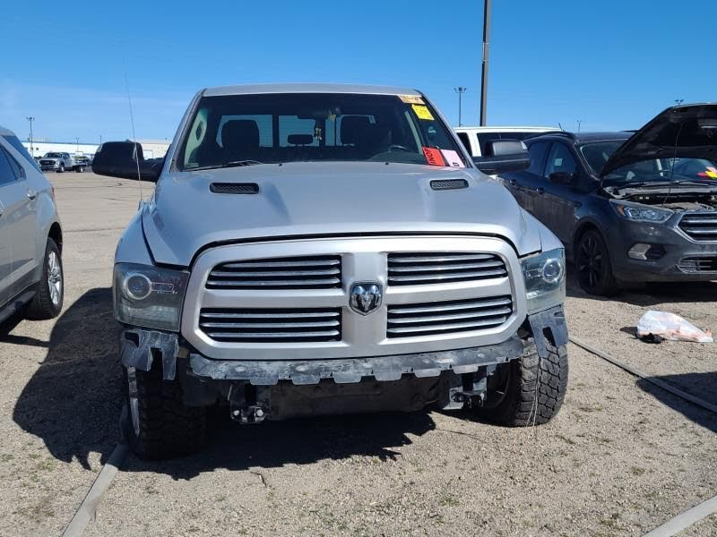 2016 DODGE TRUCK-1500 (1994 UP) Used Grille Sport, painted surround and chrome billet inserts Silver