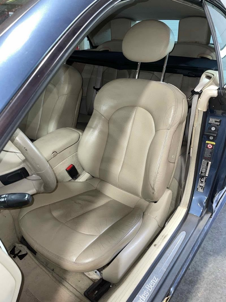 2009 MERCEDES CLK Used Seat Front 209 Type, Conv, CLK350, (bucket), (air bag), (leather), (electric), LH Tan
