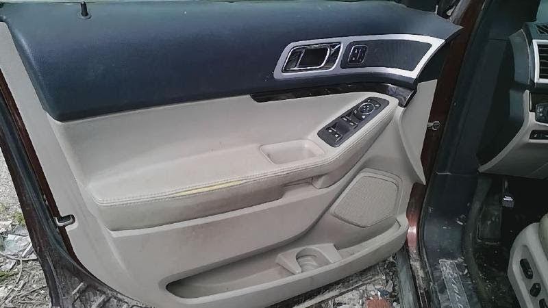 2015 FORD EXPLORER Used Interior Trim Panel Door (Front) Explorer; Front Left Inner; base model; base model stone
